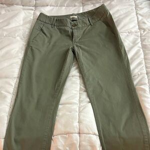 J crew Women’s Olive Green Pants